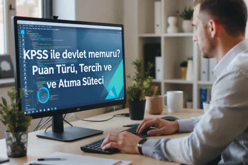 KPSS ile Devlet Memuru Nasıl Olunur? Puan Türü, Tercih ve Atama Süreci