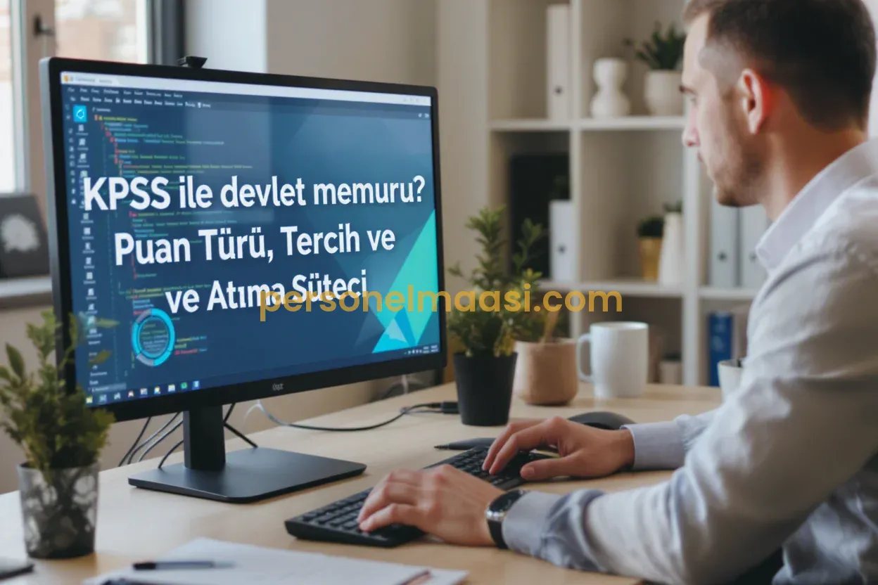 KPSS ile Devlet Memuru Nasıl Olunur? Puan Türü, Tercih ve Atama Süreci